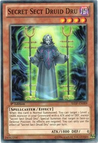 Secret Sect Druid Dru [SHSP-EN009] Common | Exor Games Dartmouth
