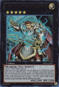 Sacred Noble Knight of King Artorigus [SHSP-EN087] Ultra Rare | Exor Games Dartmouth