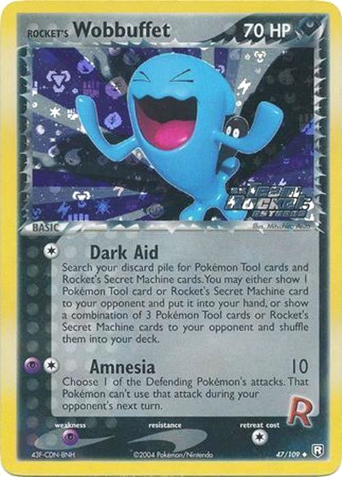 Rocket's Wobbuffet (47/109) (Stamped) [EX: Team Rocket Returns] | Exor Games Dartmouth