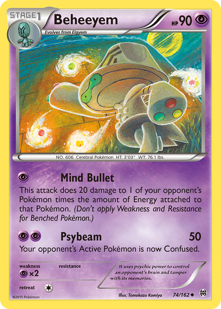 Beheeyem (74/162) [XY: BREAKthrough] | Exor Games Dartmouth