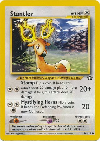 Stantler (76/111) [Neo Genesis Unlimited] | Exor Games Dartmouth