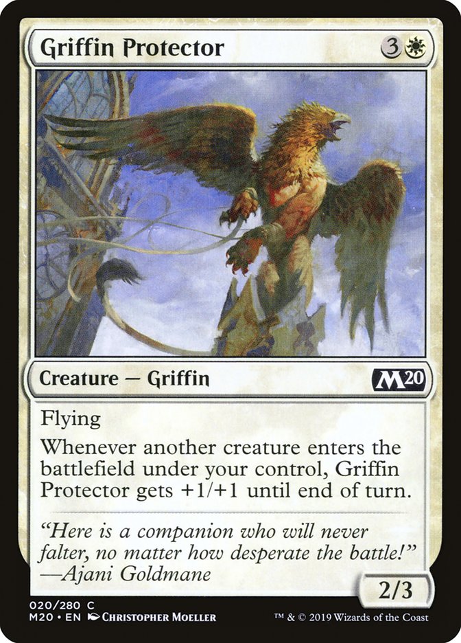 Griffin Protector [Core Set 2020] | Exor Games Dartmouth