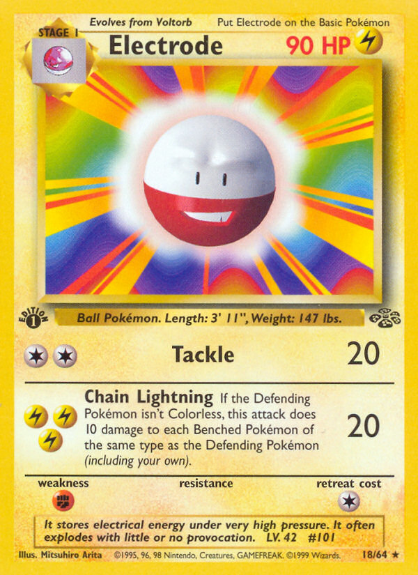 Electrode (18/64) [Jungle 1st Edition] | Exor Games Dartmouth