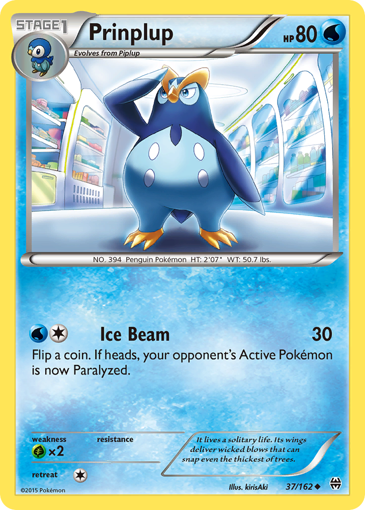 Prinplup (37/162) [XY: BREAKthrough] | Exor Games Dartmouth