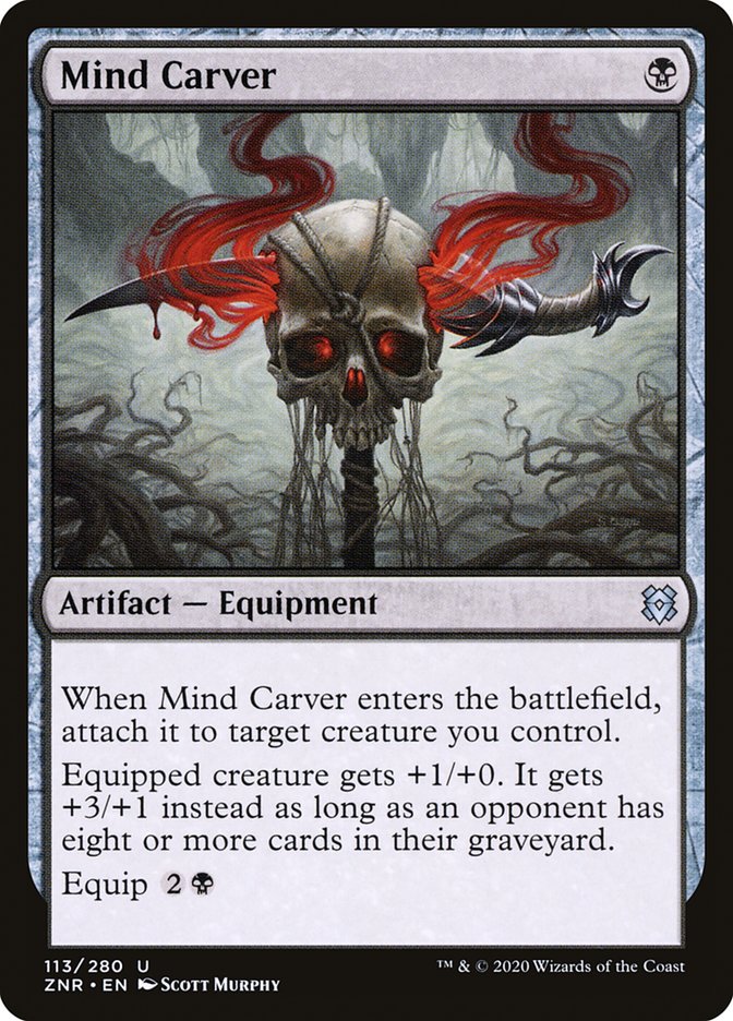 Mind Carver [Zendikar Rising] | Exor Games Dartmouth