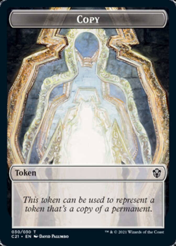 Copy // Fractal Token [Commander 2021 Tokens] | Exor Games Dartmouth