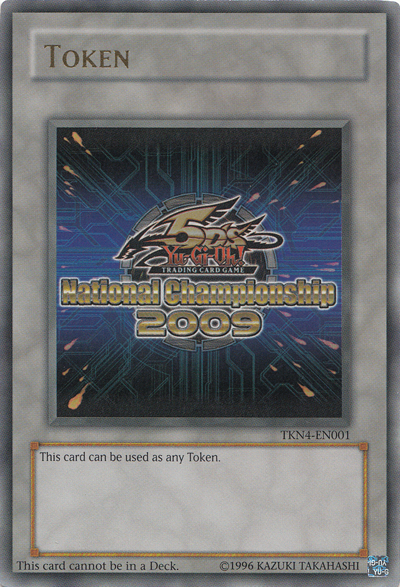 Yu-Gi-Oh 5D's 2009 National Championship Token [TKN4-EN001] Ultra Rare | Exor Games Dartmouth