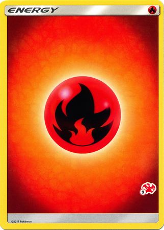 Fire Energy (Charizard Stamp #9) [Battle Academy 2020] | Exor Games Dartmouth