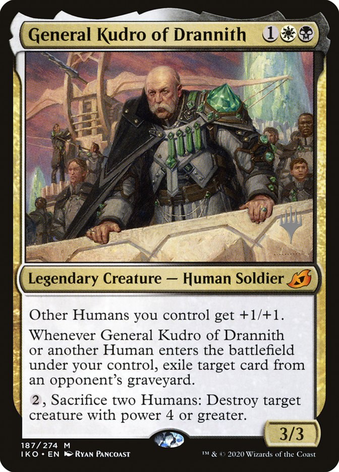 General Kudro of Drannith (Promo Pack) [Ikoria: Lair of Behemoths Promos] | Exor Games Dartmouth