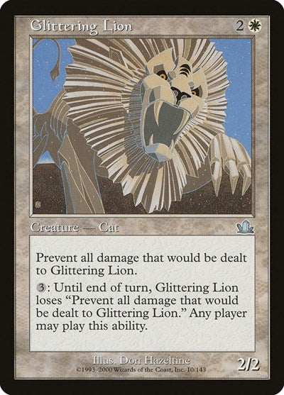 Glittering Lion [Prophecy] | Exor Games Dartmouth