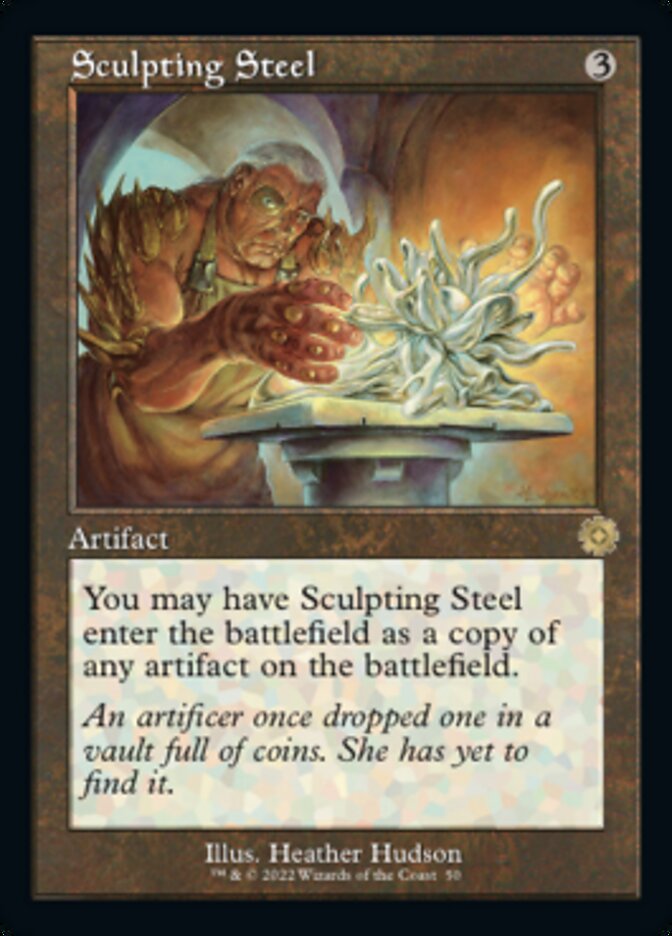Sculpting Steel (Retro) [The Brothers' War Retro Artifacts] | Exor Games Dartmouth
