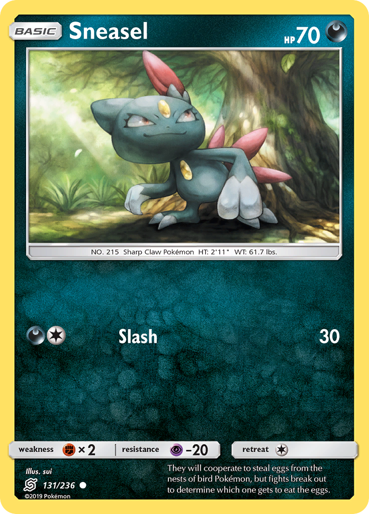 Sneasel (131/236) [Sun & Moon: Unified Minds] | Exor Games Dartmouth