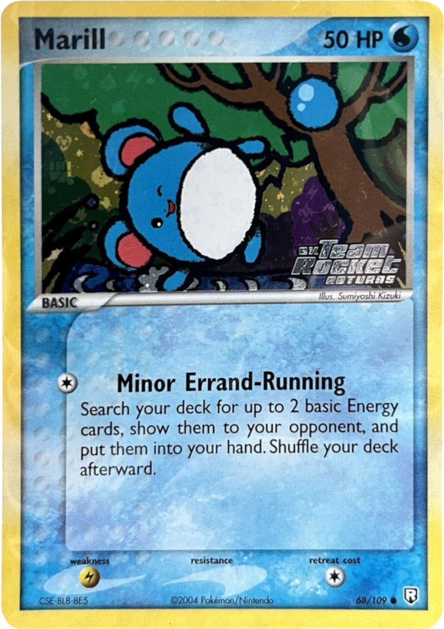 Marill (68/109) (Stamped) [EX: Team Rocket Returns] | Exor Games Dartmouth