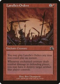 Latulla's Orders [Prophecy] | Exor Games Dartmouth