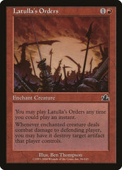 Latulla's Orders [Prophecy] | Exor Games Dartmouth