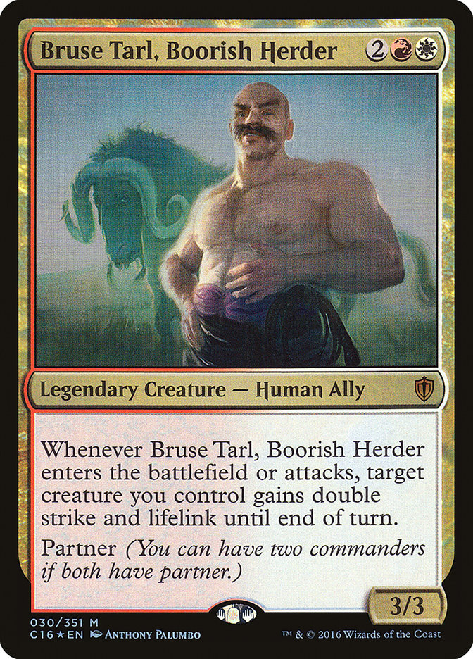 Bruse Tarl, Boorish Herder [Commander 2016] | Exor Games Dartmouth