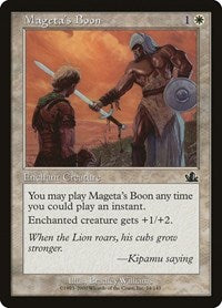 Mageta's Boon [Prophecy] | Exor Games Dartmouth