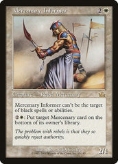 Mercenary Informer [Prophecy] | Exor Games Dartmouth
