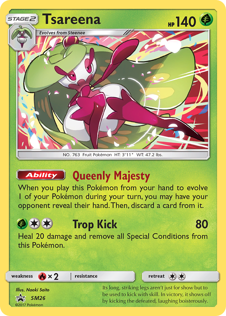 Tsareena (SM26) [Sun & Moon: Black Star Promos] | Exor Games Dartmouth