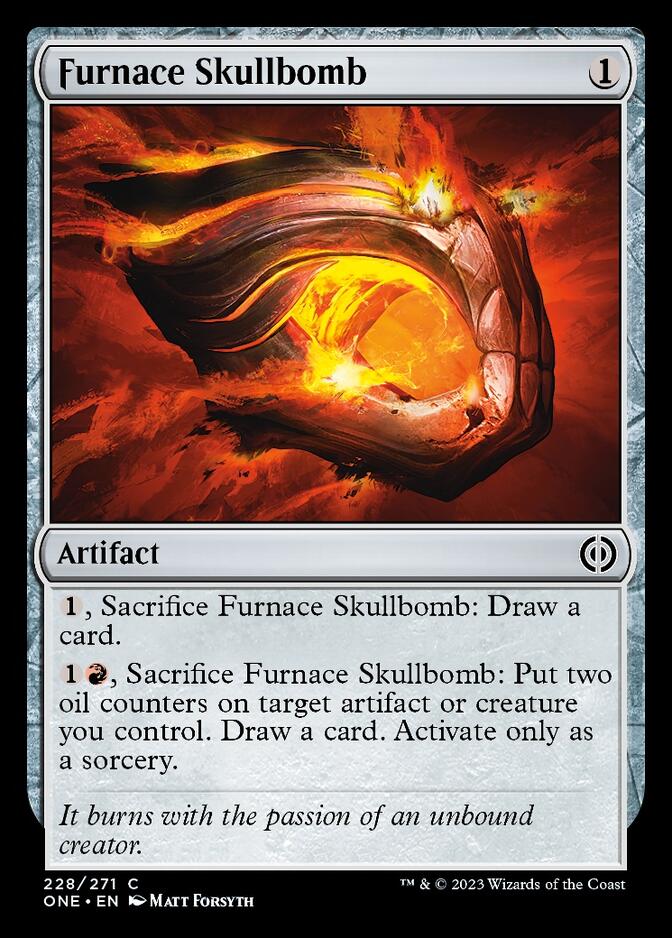 Furnace Skullbomb [Phyrexia: All Will Be One] | Exor Games Dartmouth