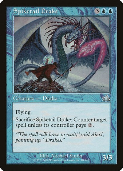 Spiketail Drake [Prophecy] | Exor Games Dartmouth