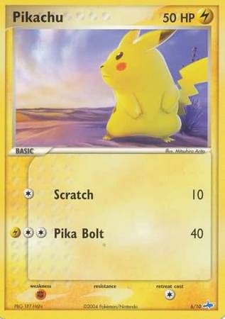 Pikachu (6/10) [EX: Trainer Kit - Latios] | Exor Games Dartmouth