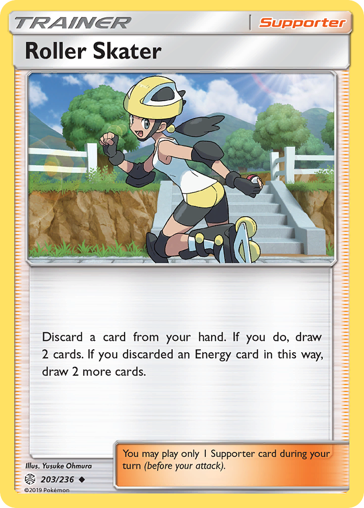 Roller Skater (203/236) [Sun & Moon: Cosmic Eclipse] | Exor Games Dartmouth