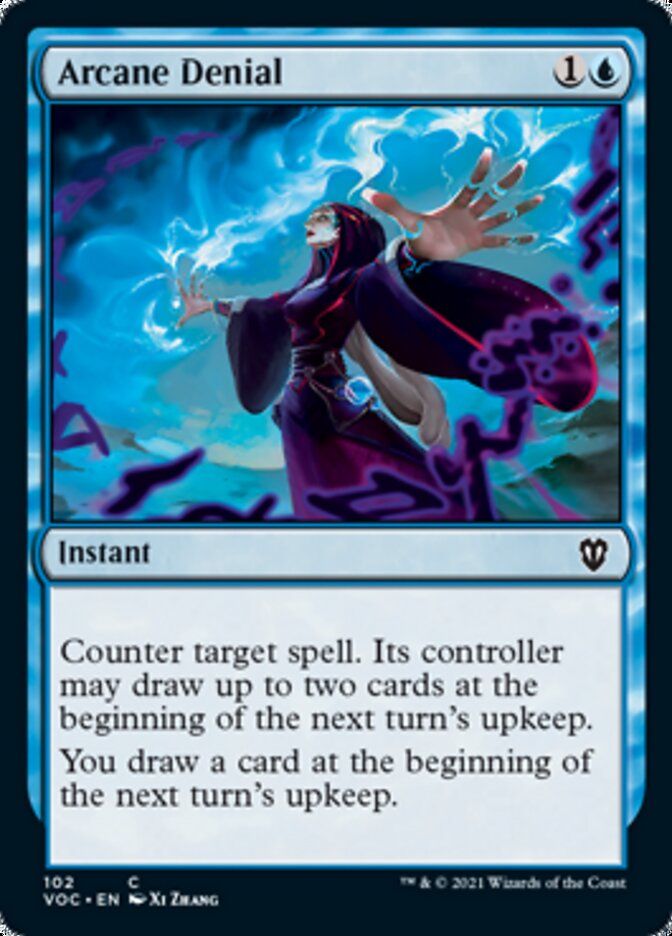 Arcane Denial [Innistrad: Crimson Vow Commander] | Exor Games Dartmouth