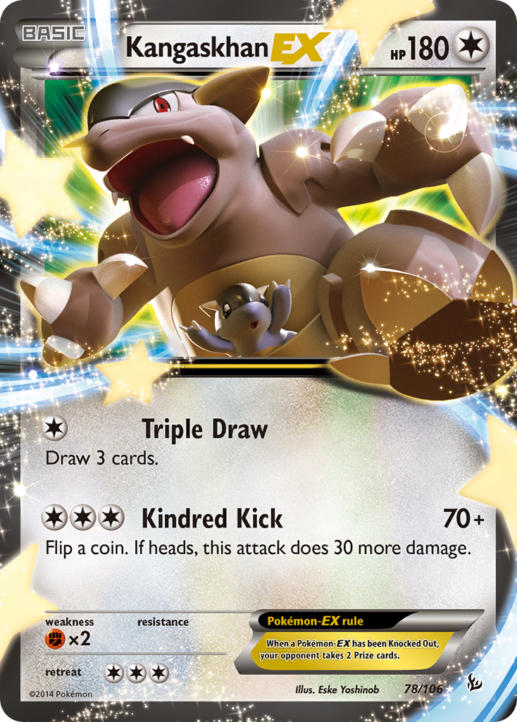 Kangaskhan EX (78/106) [XY: Flashfire] | Exor Games Dartmouth