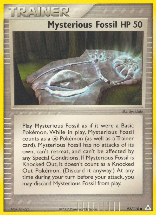 Mysterious Fossil (92/110) [EX: Holon Phantoms] | Exor Games Dartmouth