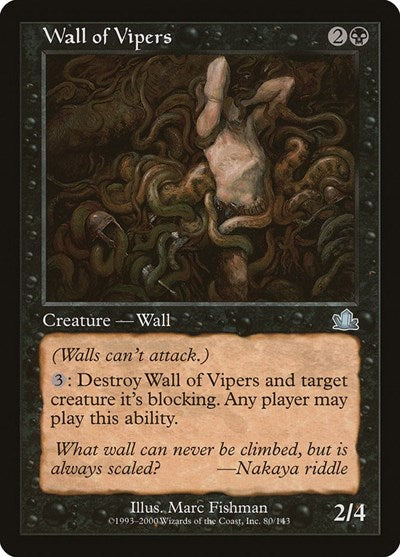 Wall of Vipers [Prophecy] | Exor Games Dartmouth