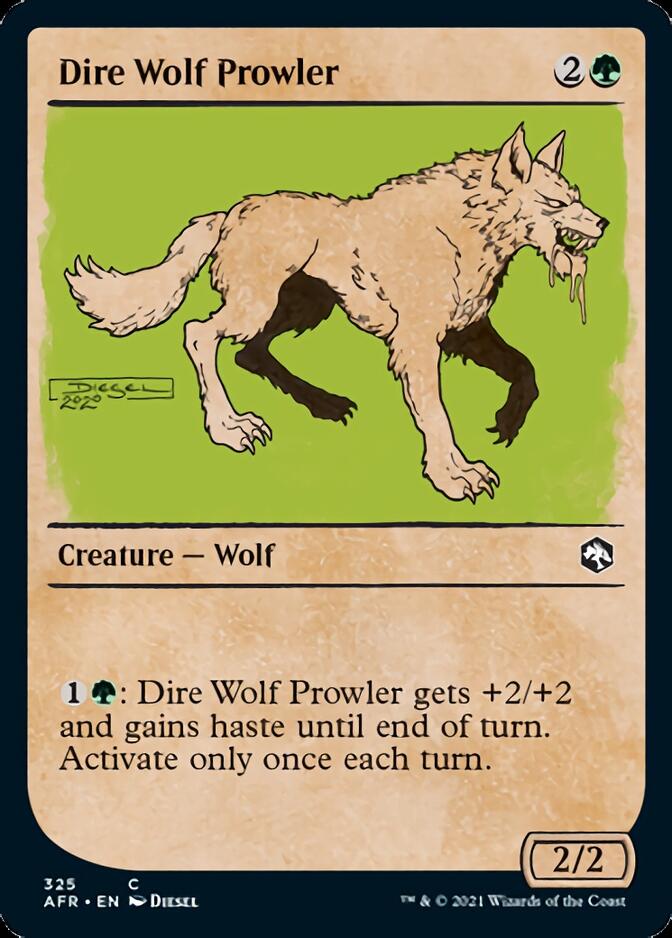 Dire Wolf Prowler (Showcase) [Dungeons & Dragons: Adventures in the Forgotten Realms] | Exor Games Dartmouth