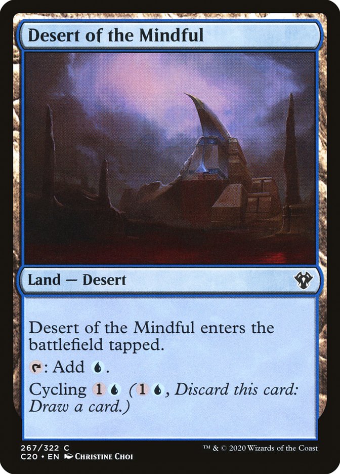 Desert of the Mindful [Commander 2020] | Exor Games Dartmouth