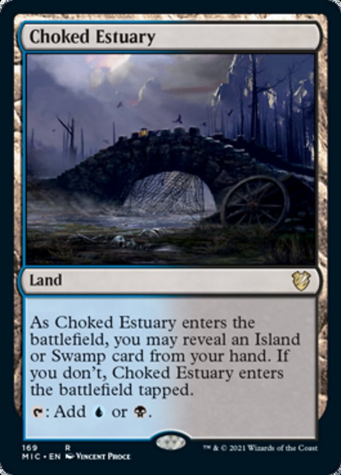 Choked Estuary [Innistrad: Midnight Hunt Commander] | Exor Games Dartmouth