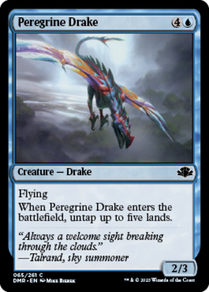 Peregrine Drake [Dominaria Remastered] | Exor Games Dartmouth