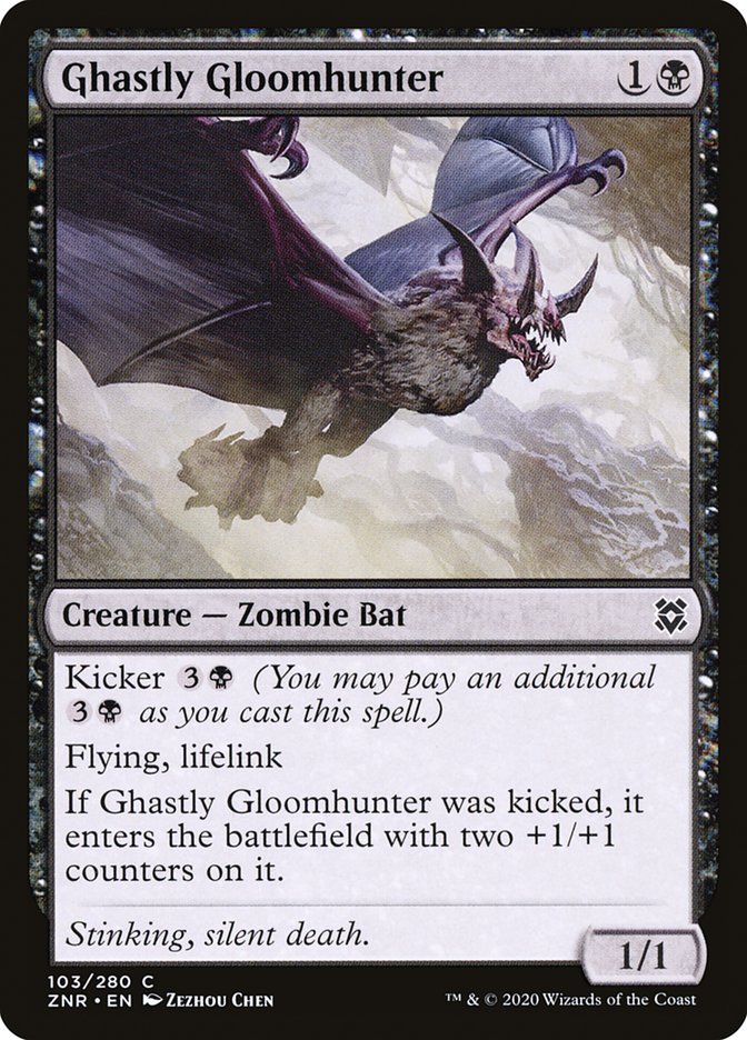 Ghastly Gloomhunter [Zendikar Rising] | Exor Games Dartmouth