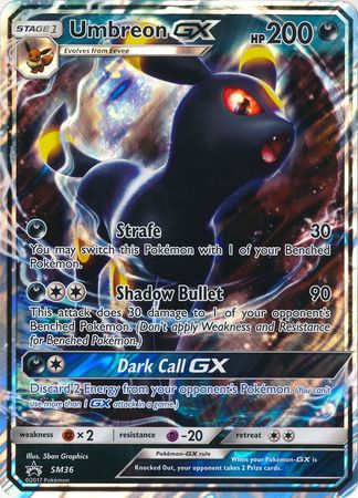 Umbreon GX (SM36) (Jumbo Card) [Sun & Moon: Black Star Promos] | Exor Games Dartmouth