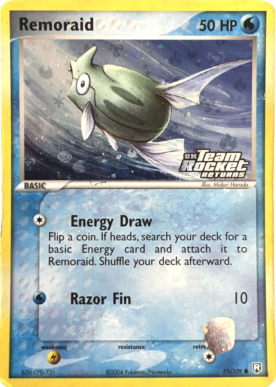 Remoraid (73/109) (Stamped) [EX: Team Rocket Returns] | Exor Games Dartmouth