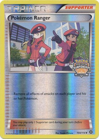 Pokemon Ranger (104/114) (Championship Promo) [XY: Steam Siege] | Exor Games Dartmouth