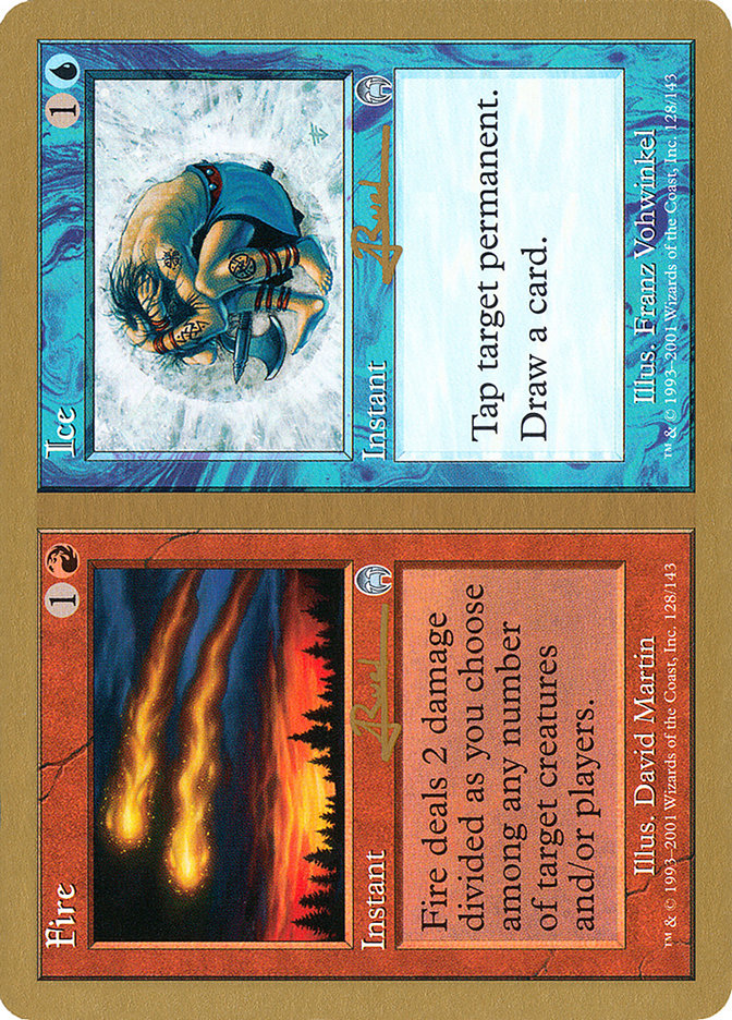 Fire // Ice (Antoine Ruel) [World Championship Decks 2001] | Exor Games Dartmouth