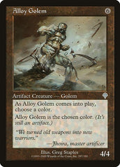 Alloy Golem [Invasion] | Exor Games Dartmouth