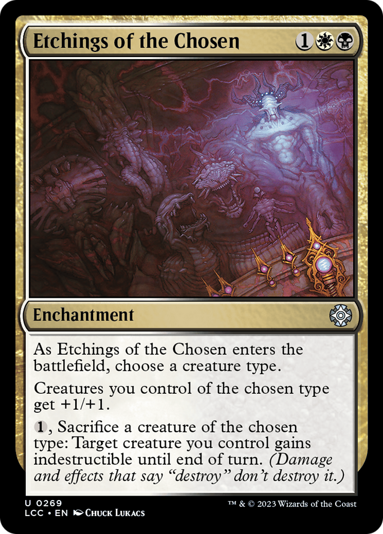 Etchings of the Chosen [The Lost Caverns of Ixalan Commander] | Exor Games Dartmouth