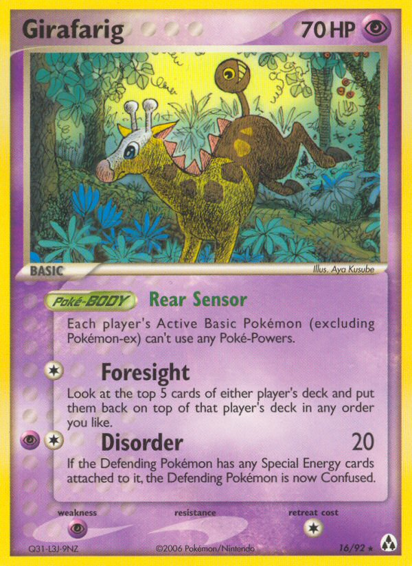 Girafarig (16/92) [EX: Legend Maker] | Exor Games Dartmouth