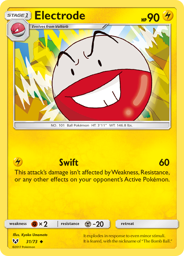 Electrode (31/73) [Sun & Moon: Shining Legends] | Exor Games Dartmouth