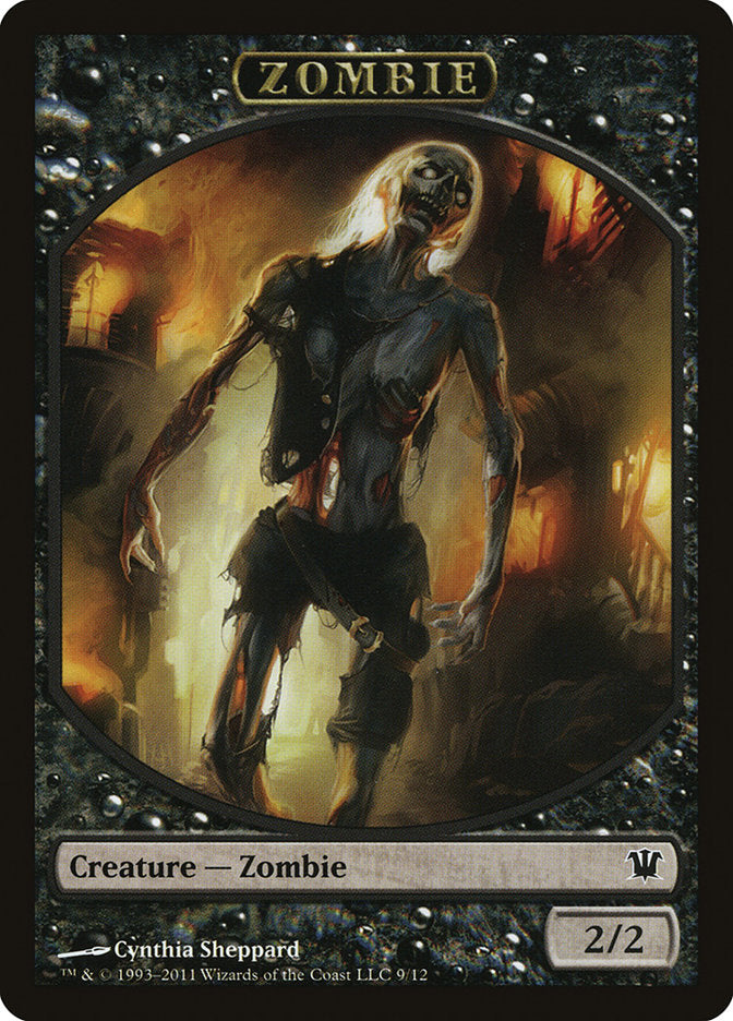 Zombie (9/12) [Innistrad Tokens] | Exor Games Dartmouth