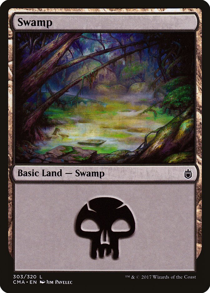 Swamp (303) [Commander Anthology] | Exor Games Dartmouth