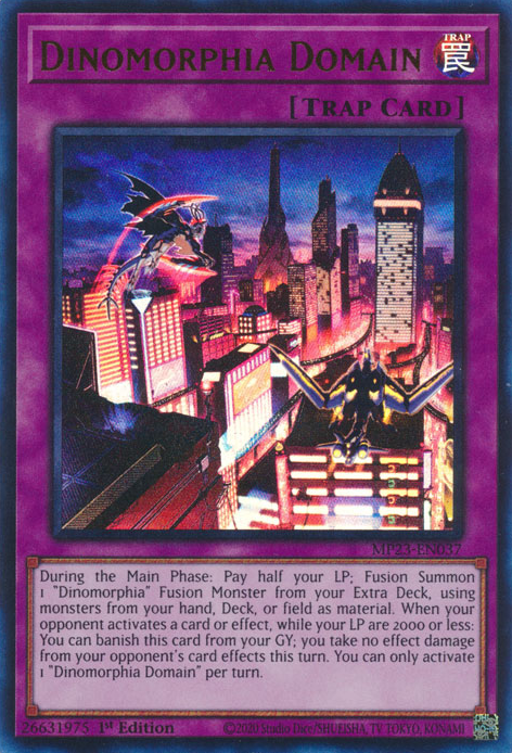 Dinomorphia Domain [MP23-EN037] Ultra Rare | Exor Games Dartmouth