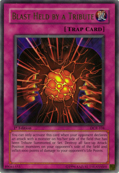Blast Held by a Tribute [DCR-104] Ultra Rare | Exor Games Dartmouth