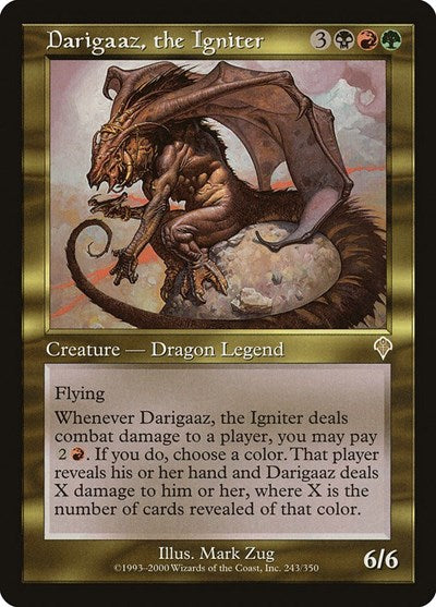 Darigaaz, the Igniter [Invasion] | Exor Games Dartmouth