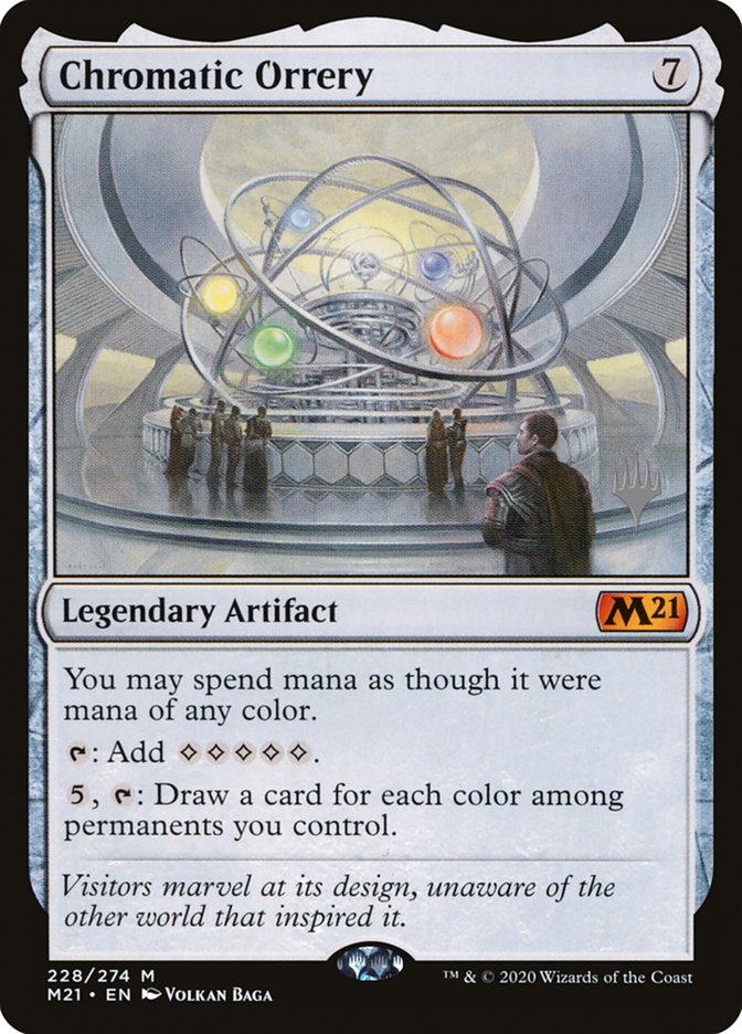 Chromatic Orrery (Promo Pack) [Core Set 2021 Promos] | Exor Games Dartmouth